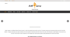 Desktop Screenshot of doublehagency.com